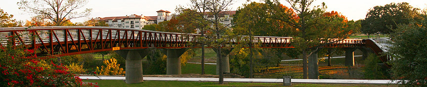 Rosemont Bridge South Trail Baffalo Bayou Houston