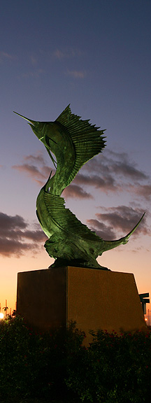 Keny Ullberg's Wind in the Sails sculpture