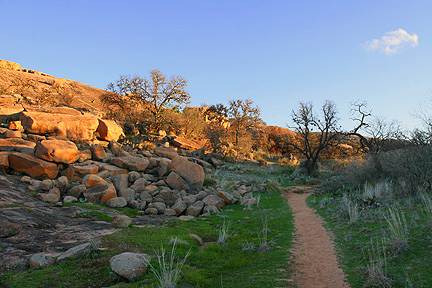 Summit Trail at Enchnated Rock. Image #8