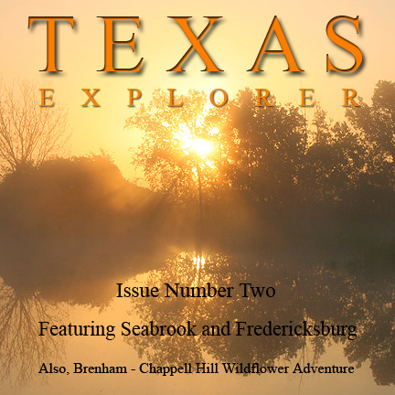 Foggy morning reflection in Chappell Hill Texas.