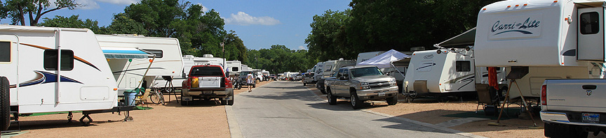 RV Camping River Road